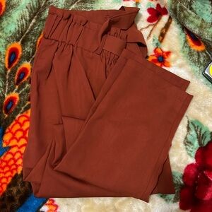 Windsor flowy high waisted wide leg pants